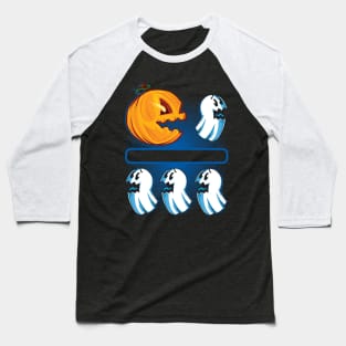 Ghost chaser! -PACMAN Baseball T-Shirt